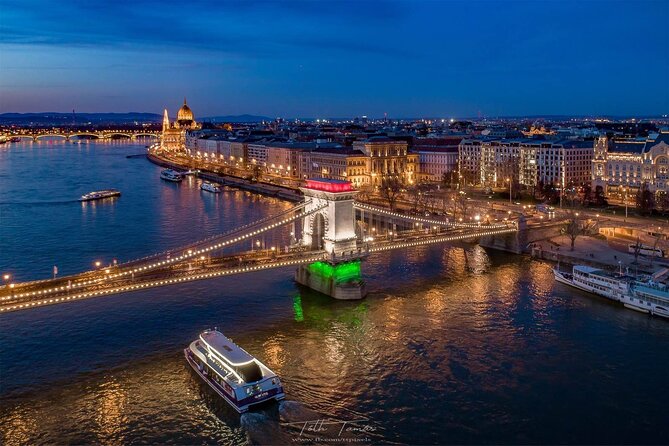 4 Course Dinner Cruise with Operetta, Folk Show and Welcome Drink - The Route: How Budapest’s Night Sights Stack Up in One Cruise
