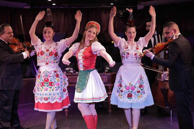4 Course Dinner Cruise with Operetta, Folk Show and Welcome Drink - From Elisabeth Bridge to Gellért Hill: Views Plus High-Point Credibility