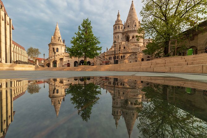 4 hours long private minivan tour in Budapest - Stops 8 to 10: Vajdahunyad Castle, Szechenyi Baths area, and the Opera lobby