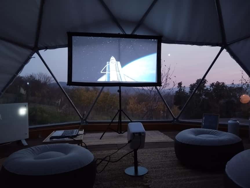 Balaton: All-Weather Private Stargazing & Planetarium Tour - Space Food Tasting, Drinks, and the Fun Practical Touch