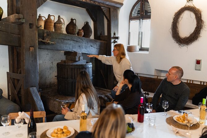 Black Truffle Hunt, Foie Gras & Wines with Budapest Pickup - An older Etyek winery lunch with vineyard views and paired wines