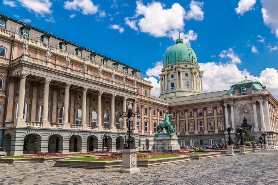 Buda Castle District and Matthias Church Private Tour - Buda Castle courtyards and gardens: the calm part of the climb