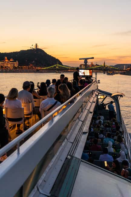 Budapest: 1-Hour Evening Sightseeing Cruise with Drink - Legenda City Cruises, your welcome drink, and the onboard “comfort math”