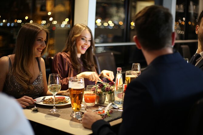 Budapest 4 course Dinner Cruise with Bar Piano and Welcome Drink - Getting to the dock: Jane Haining rkp at 7:00 pm