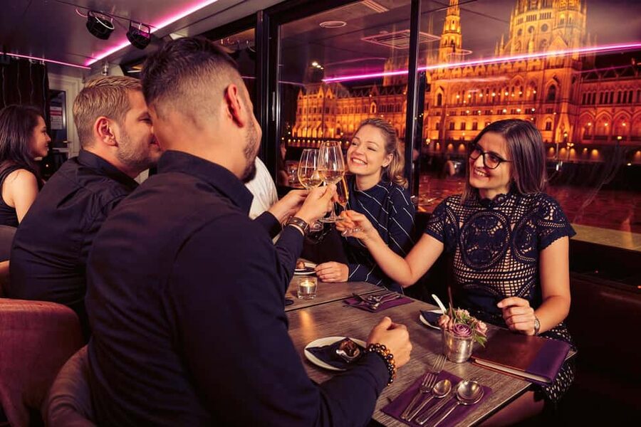 Budapest: 4-Course Dinner Cruise with Bar Piano - Boarding at Dock #11, and How to Get Better Views Quickly
