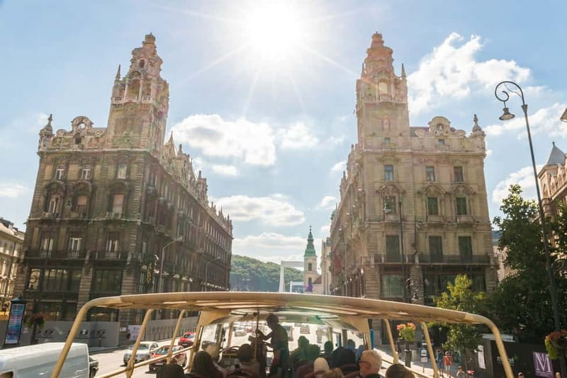 Budapest: Big Bus Hop-On Hop-Off Tour by Open-top Bus - Pest landmarks you pass and the stops where you should hop off