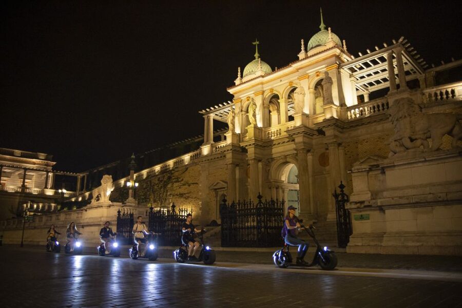 Budapest: Buda Castle E-Scooter Evening Tour - Price and value: $68 for 1.5 hours, and where the money goes