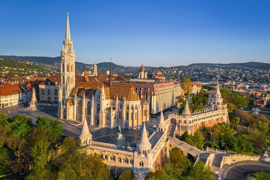 Budapest: Buda Walking Tour - Matthias Church colorful ceramic tiles you will notice in seconds