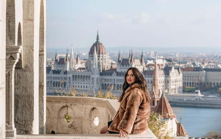 Budapest: Castle Hill Photoshoot with Private Photographer - Buda Castle streets and courtyards: the calm between the big viewpoints