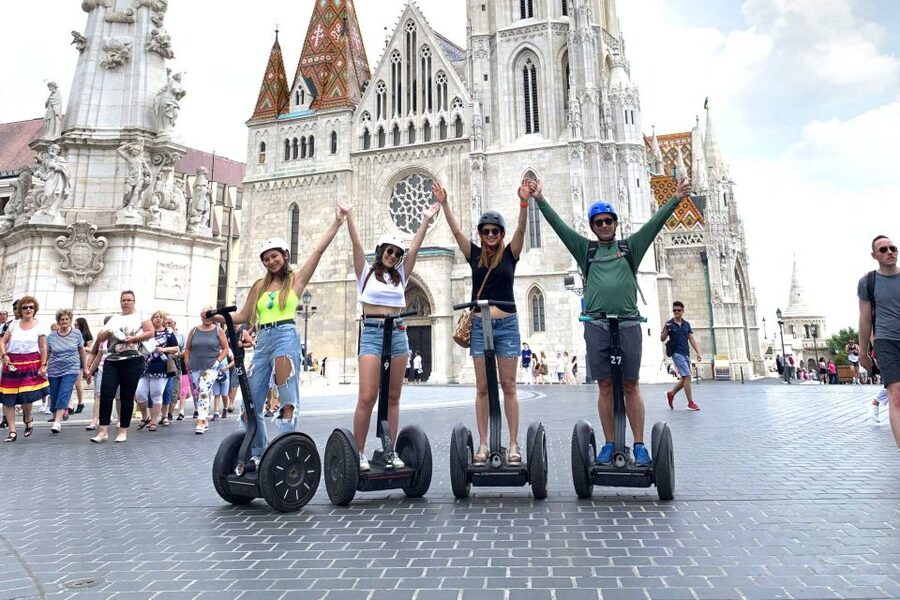 Budapest: City Highlights Segway Tour - Fishermans Bastion and Matthias Church photo time