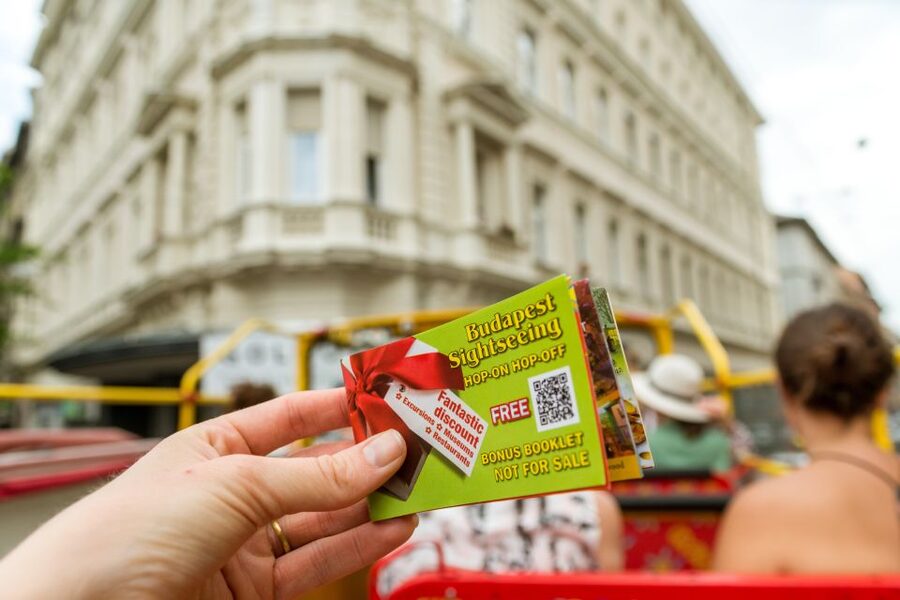 Budapest: City Sightseeing Hop-On Hop-Off Bus Tour & Extras - The Red Route in plain English: 20 stops across Pest and Buda