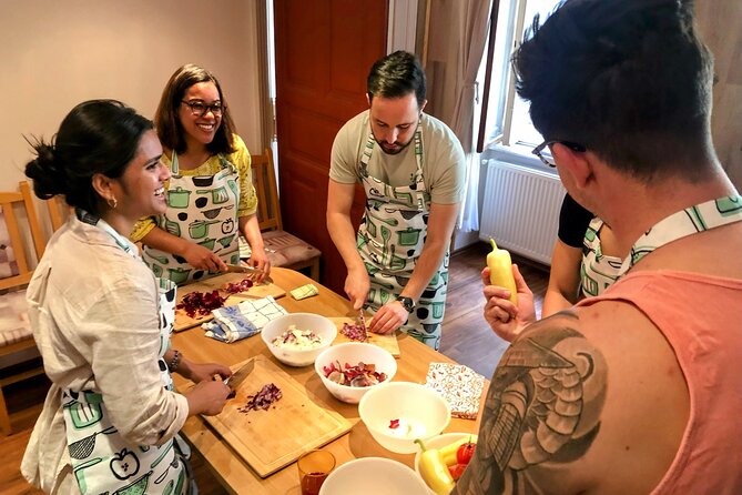 Budapest Cooking Class & Market Tour with Local Guide & Wines - Central Market Hall: Tastings, Producers, and the Food You’ll Cook