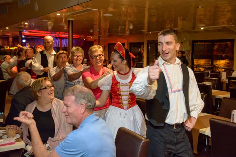 Budapest: Danube Cruise with Folk Dancing and Drinks - A Danube Night Show With Real Folk Dancing and City Lights