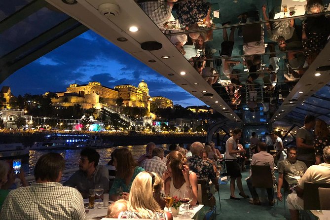 Budapest Danube River Candlelit Dinner Cruise with Live Music - Candlelit Danube Dinner Cruise, Budapest at night