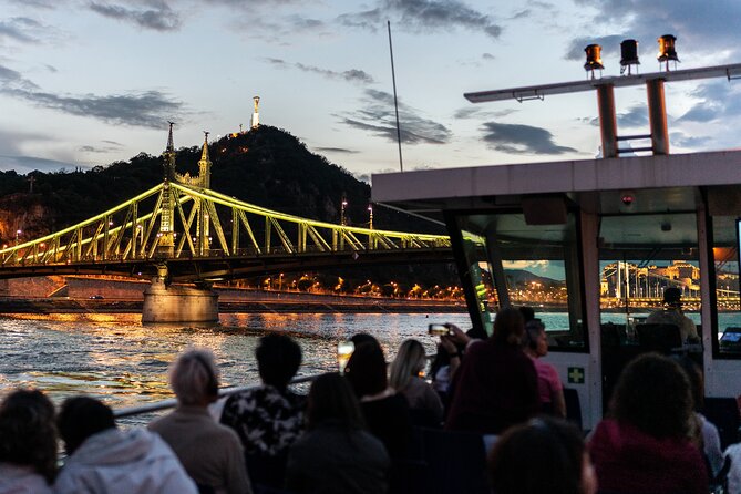 Budapest Danube River Sightseeing Night Cruise with Drink - Entering the Danube Night Scene, Budapest Style
