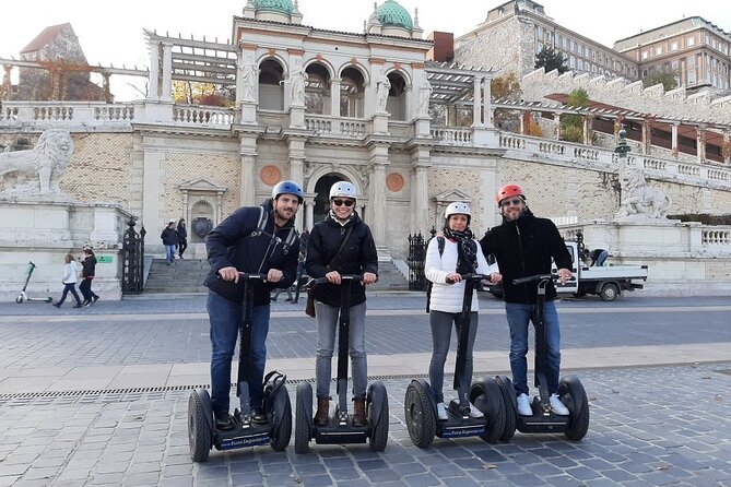Budapest Downtown Guided Segway Tour - Stop 6: Clark Adam Square, with a look toward the Buda Hill Funicular