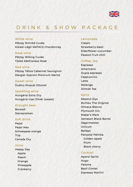 Budapest: Drink & Piano Show - The Night Route Along the Danube: What You’ll See