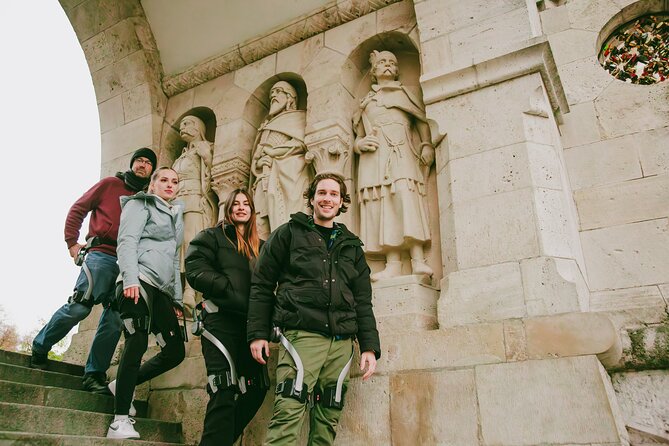Budapest: Exoskeleton Robotics Powered City Walk - The Chain Bridge moment: classic Budapest, guided and efficient