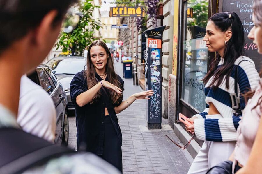 Budapest Food Walking Tour: Eat, Sip & Explore Like a Local - Street Food Stop: Lángos and Soup, Plus the Eat-with-Your-Hands Lesson