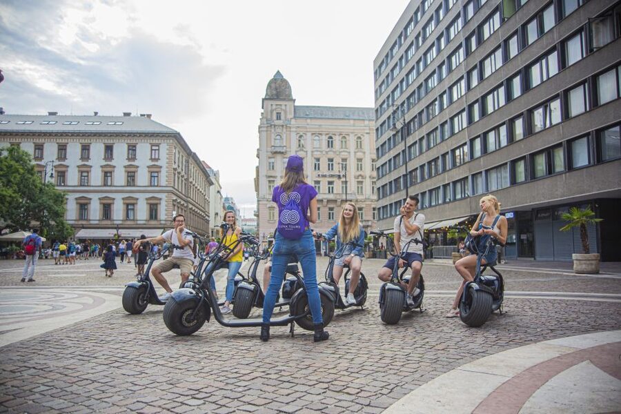 Budapest: Guided City Sights Tour by E-Scooter - Hungarian Parliament Building: where photo stops matter