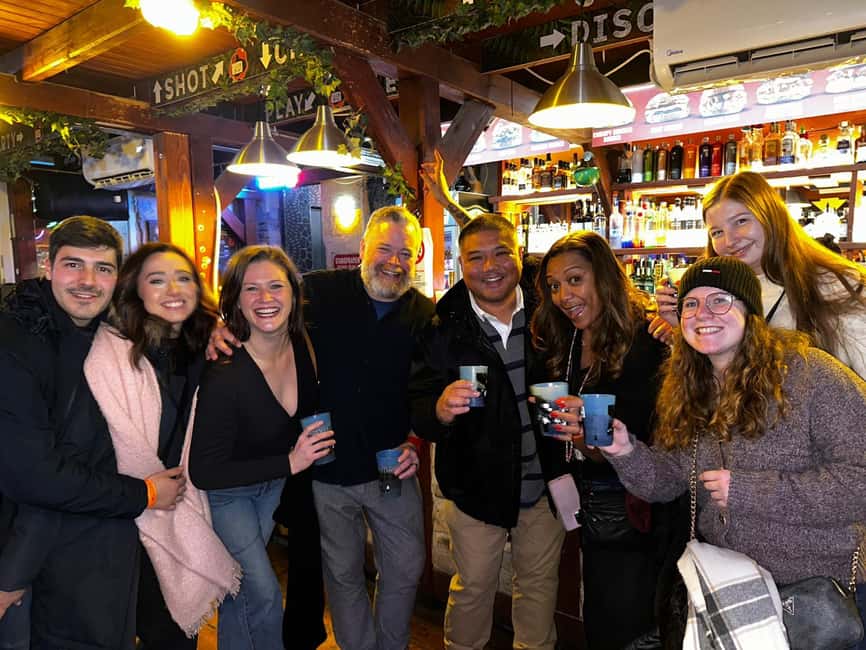 Budapest: Guided Ruin Bar Pub Crawl VIP Entry & Free Shots - Doboz in the middle of the night: tastings plus a clear party direction