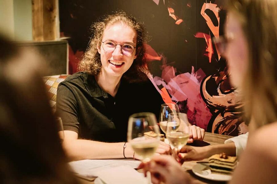 Budapest: Guided Street Food Tour with Sweet Wine - Sit-down classics: nokedli dumplings and Flódni pastry