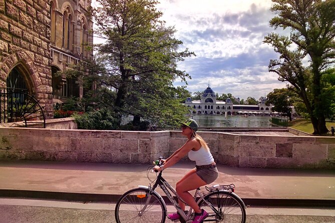 Budapest Highlights Bike Tour with a local guide - House of Music, the Ethnographic Museum, and House of Terror: Two Budapest Faces