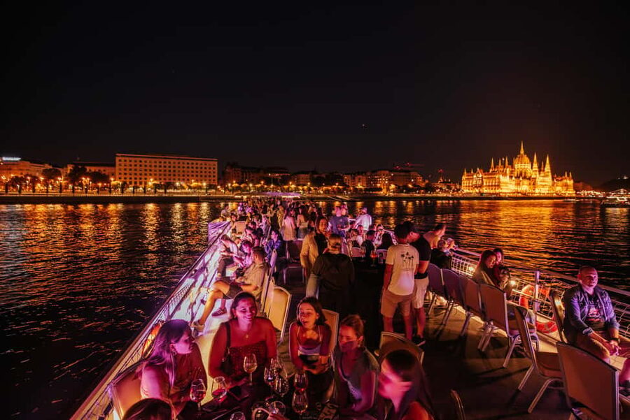 Budapest: Lotus Cruise with Unlimited Aperol and Prosecco - From Pier 9 to postcard views in 75 minutes