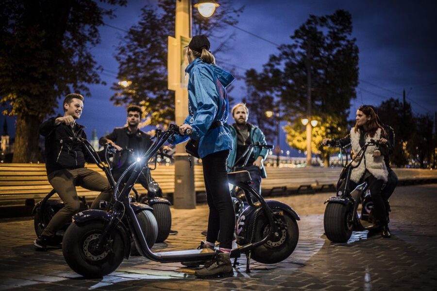 Budapest: Night Tour on MonsteRoller e-Scooter - The Safety Briefing and Training That Make First Timers Feel Okay