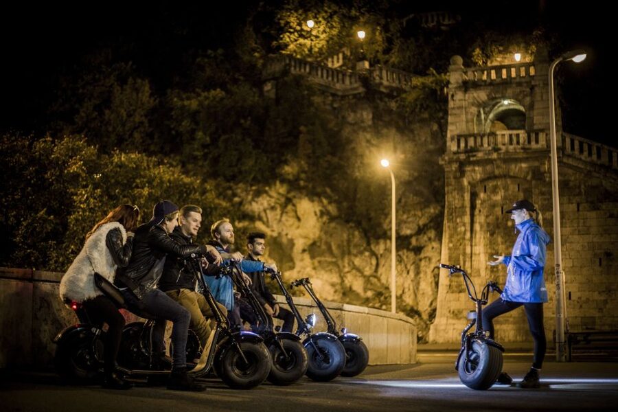 Budapest: Night Tour on MonsteRoller e-Scooter - Meeting at E-Magine Rides, Then Rolling Toward Castle Hill