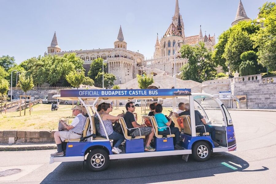 Budapest: Official Buda Castle Electric Hop-On Hop-Off Bus - Electric Up the Castle Hill, Without the Sweat