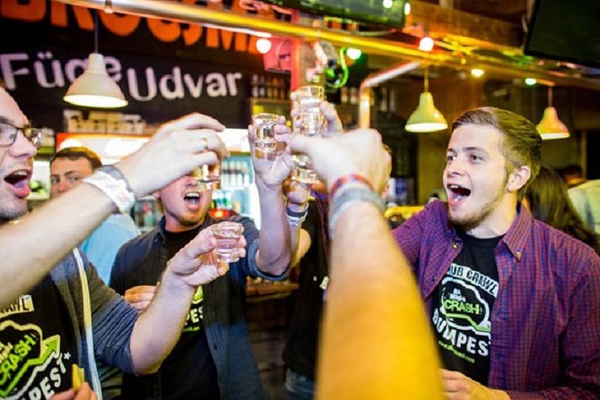 Budapest Original Ruin Pub Crawl Including 5 Shots - Key points before you go