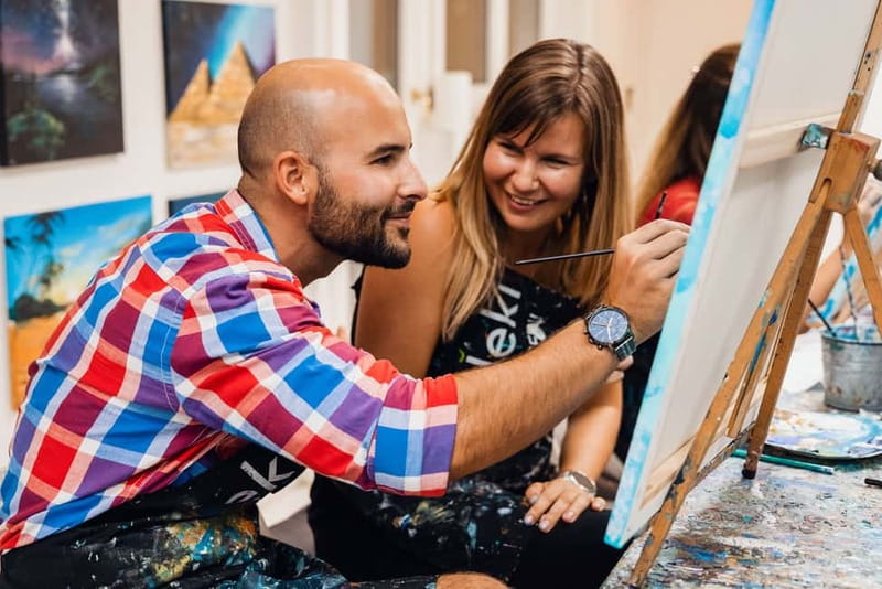 Budapest: Paint and sip experience - Why a Paint and Sip Class Fits Budapest So Well