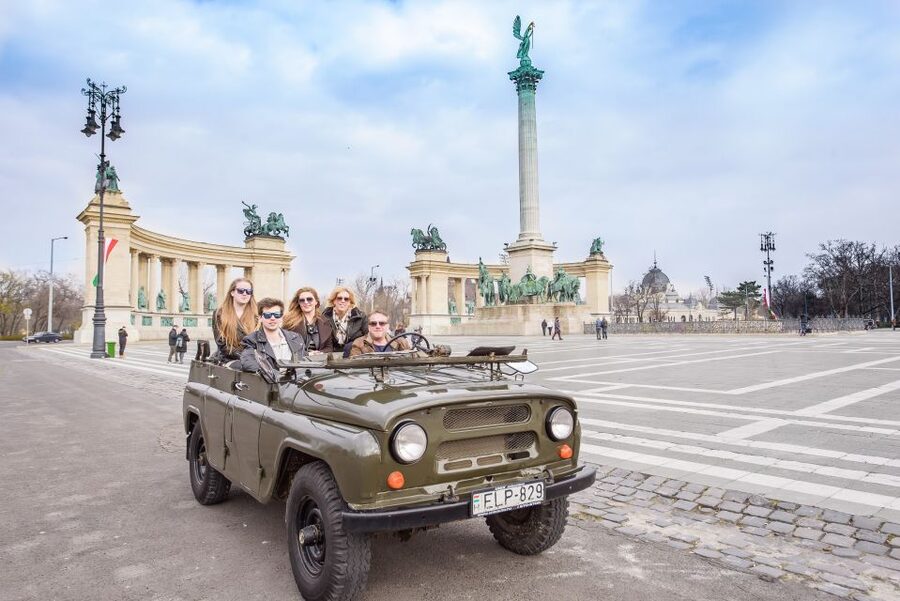 Budapest: Private City Tour with a Vintage Russian Jeep - Castle Hill, Matthias Church, and Fisherman’s Bastion photo time