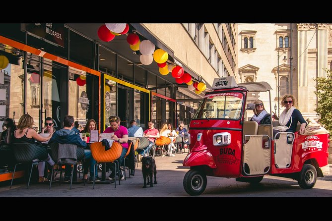 Budapest Private Tuk Tuk Tour with Wine Tasting and Cheese Platter - Danube-and-city-center start: Kálvin tér and Liberty Bridge