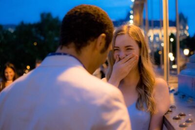 Proposal Photos at enchanting Fisherman’s Bastion
