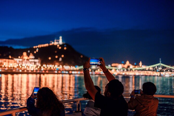 Budapest River Cruise with 1 Free Tokaj Frizzante and Audio Guide - Getting on the boat at Március 15. tér and finding your best seats