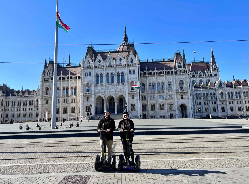 Budapest: Segway Grand City Tour (Buda + Margaret + Pest) 3h - Buda to the Chain Bridge: the Danube views you get without the climb tax