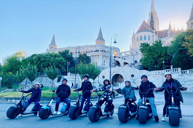 Budapest Small-Group Guided Tour on MonsteRoller e-Scooter - Parliament to the viewpoints: Pest highlights without the time sink