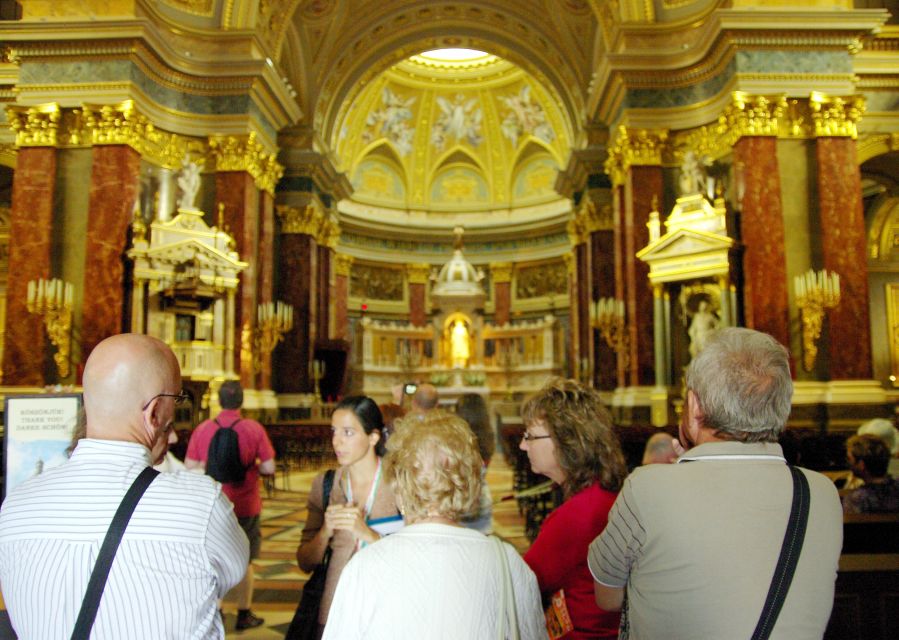 Budapest: St Stephen's Basilica Tour - Inside the Basilica: Gold, Frescoes, Sculptures, and the Saint Stephen Thread