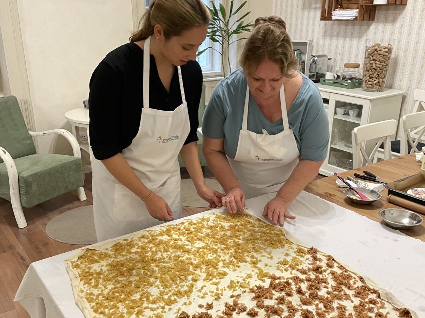Budapest: Stretch & Bake Hungarian Strudel with Two Fillings - Price and value, paying $93 for technique, food, and recipes