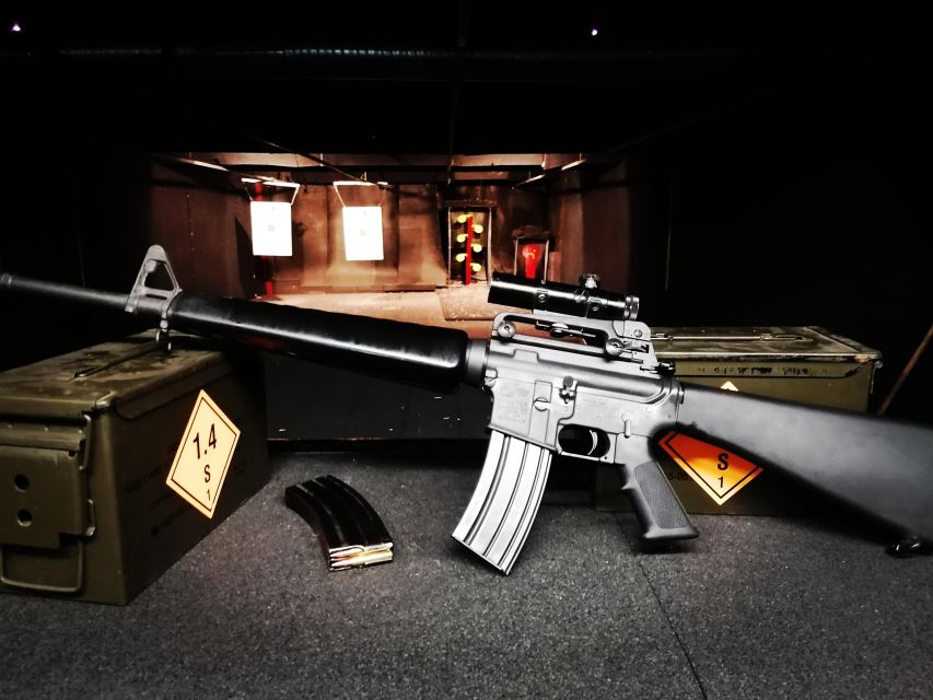 Budapest: UNIQUE EXPERIENCE - Gamer shooting package - The lineup: what you may shoot during your one-hour session
