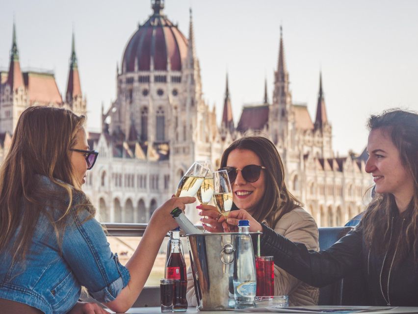 Budapest: Unlimited Prosecco and Wine Sightseeing Cruise - The 60-Minute Route, From Margaret Bridge to Müpa - Nemzeti Színház