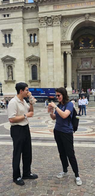 Budapest: Walking Tour with Chimney Cake & Polaroid Photos - Street art on Budapest walls, a break from the obvious