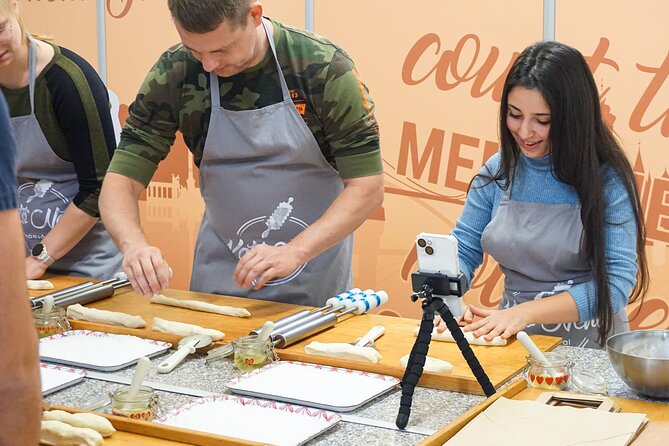 Chimney Cake Workshop Budapest Downtown - Kürtőskalács Class - What You Do in the First Minutes: Stations, Dough, and English Guidance