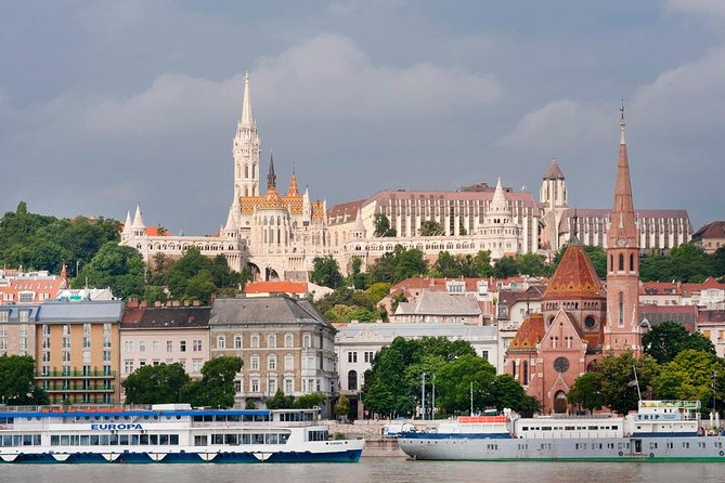 Classic Walk in Budapest - Stop 3: Hungarian Parliament Building views over the Danube