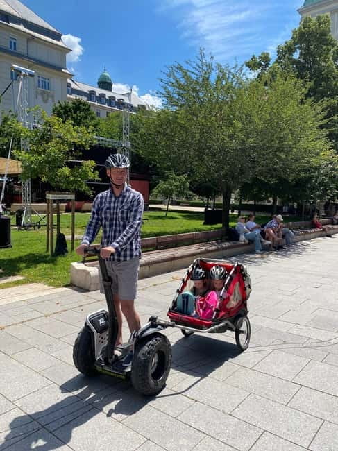 Downtown Budapest Private Guided Segway Tour - Parliament Building stop: iconic photos with a guided flow