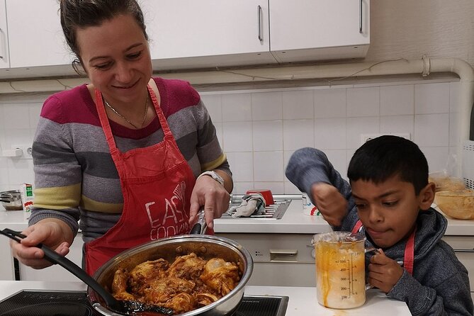 Easy Cooking Class Budapest - with Market Walk (local wine & pálinka included) - The kitchen step: what you learn while the food comes together