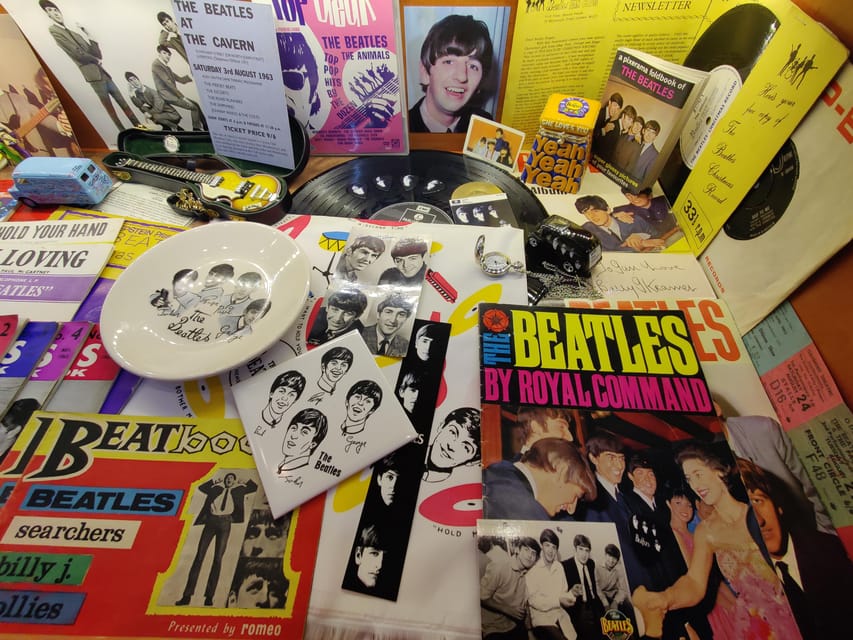 EGRI ROAD BEATLES MUSEUM - Inside the Yellow Submarine, plus instruments and Sgt. Pepper