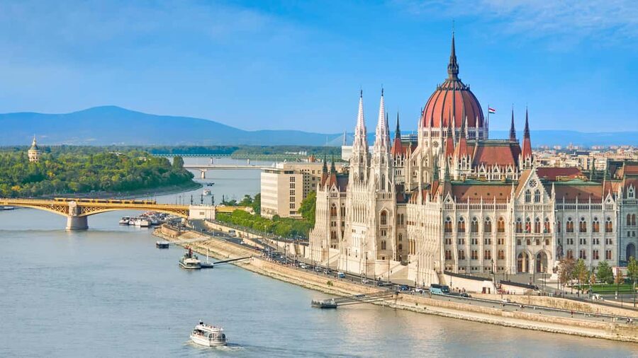 From Vienna: Bratislava & Budapest Guided one day Round Tour - Bratislava Castle: terraces, courtyards, and Danube views into two countries